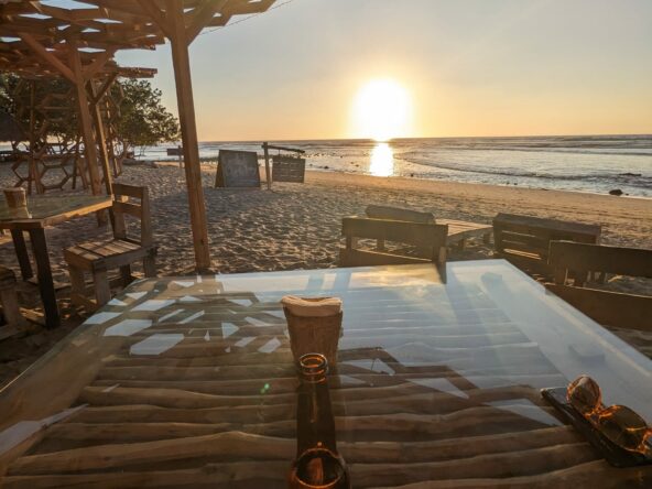 2_Beach_Front_Saldita_Lots_for_Sale_Sunset_Beach_View