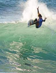 san clemente pier surfing